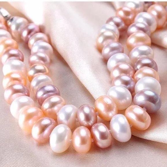 Multicolor Pearl Necklace
