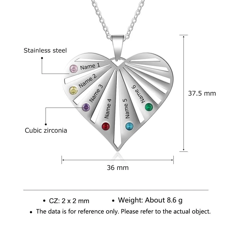 My Family Names Necklace