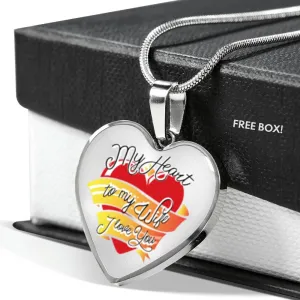 My Heart, My Wife, Heart Necklace