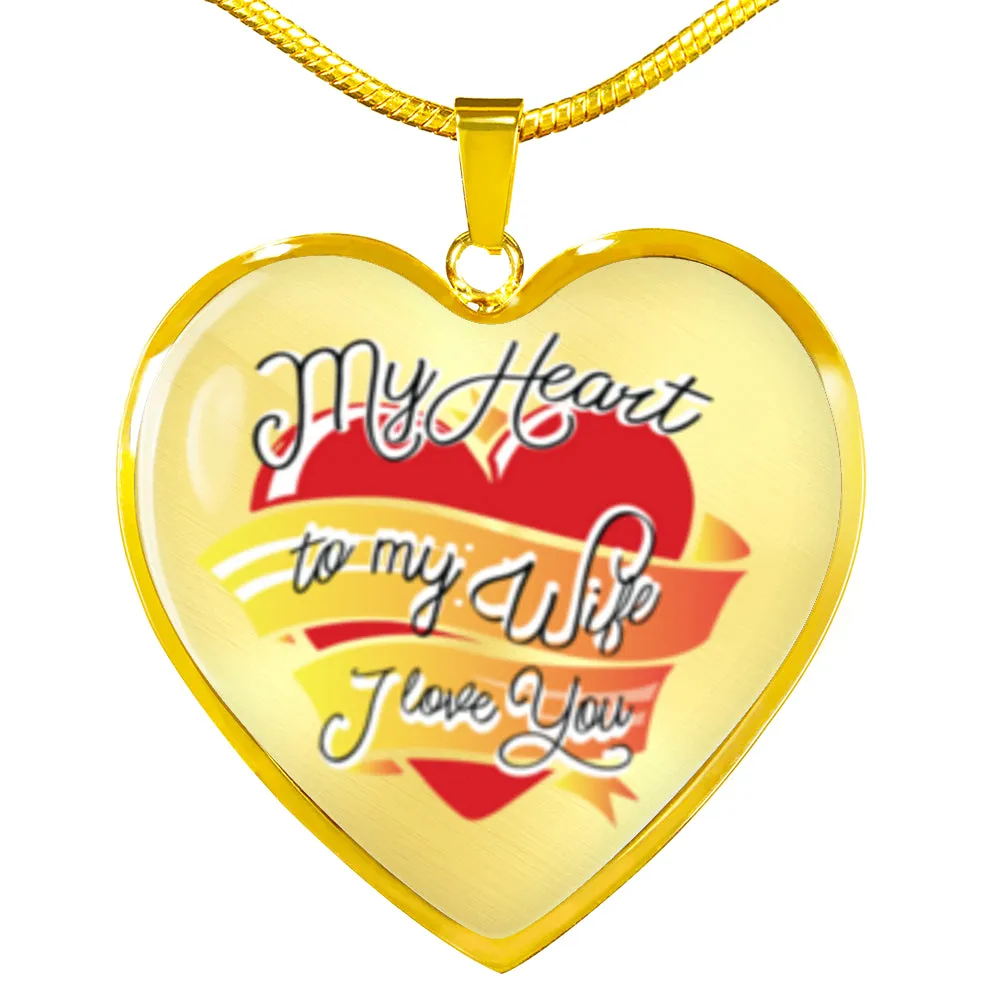 My Heart, My Wife, Heart Necklace