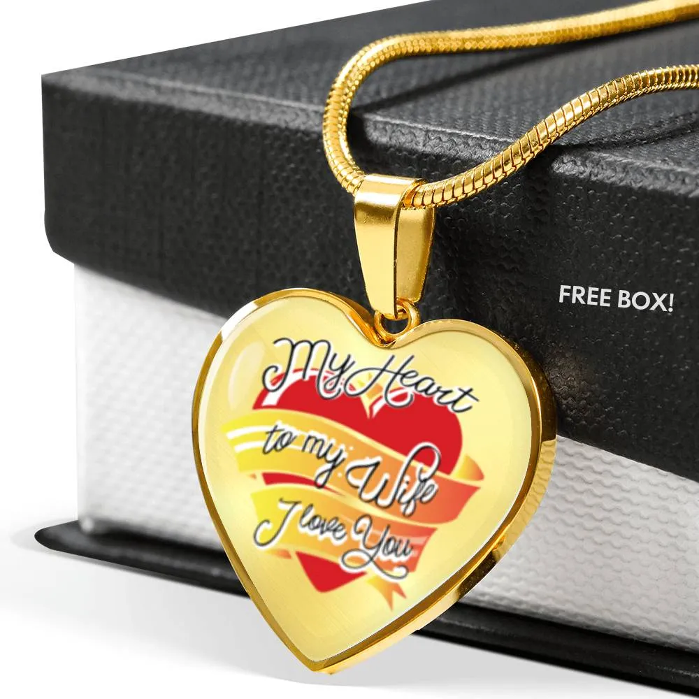My Heart, My Wife, Heart Necklace