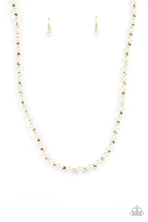 Nautical Novelty - Gold Necklace