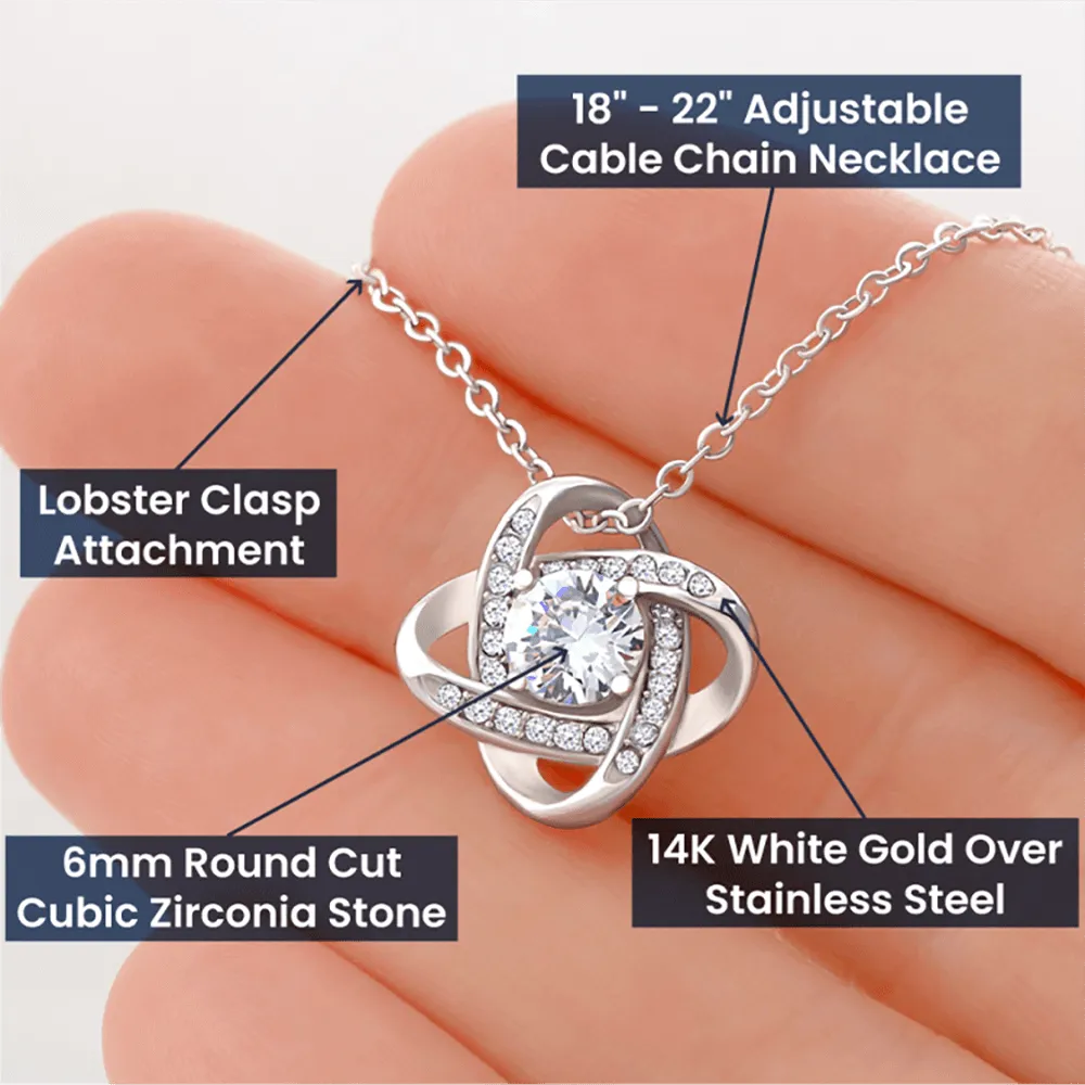 Necklace Gift For Mom, I'll Always Need You Jewelry Message Card