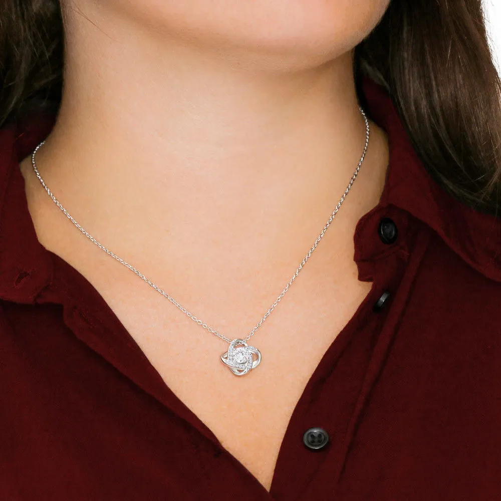 Necklace Gift For Mom, I'll Always Need You Jewelry Message Card