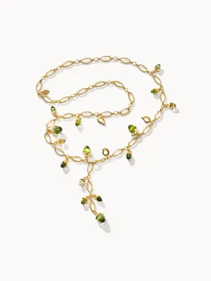 Necklace MIKADO 'Rainforest' with Diamond Pavé - 56 cm 'Rainforest'