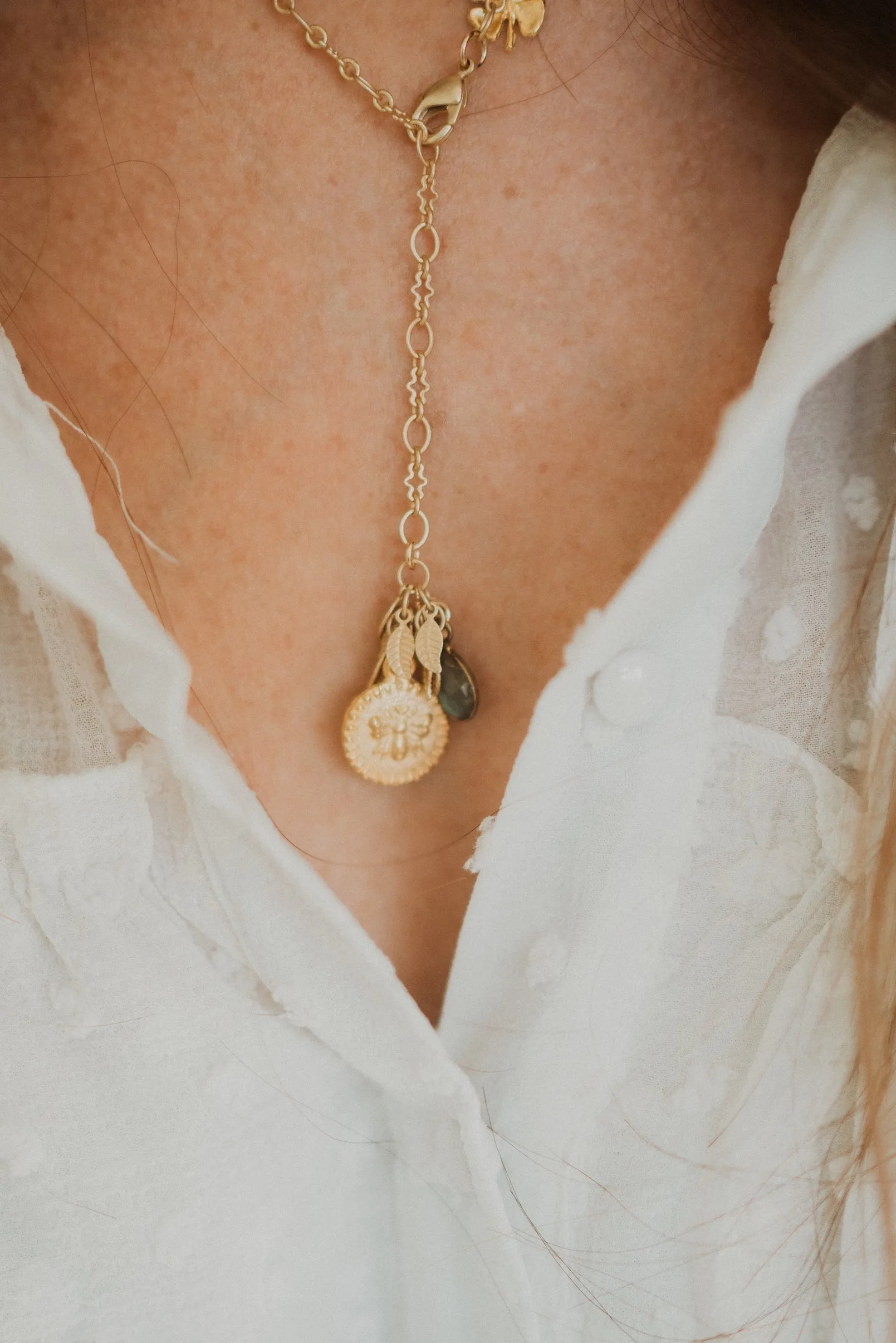 New Bee Necklace | #8 - FINAL SALE