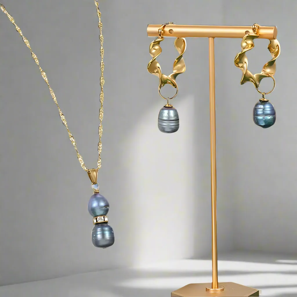 Niihau Freshwater Pearl Set