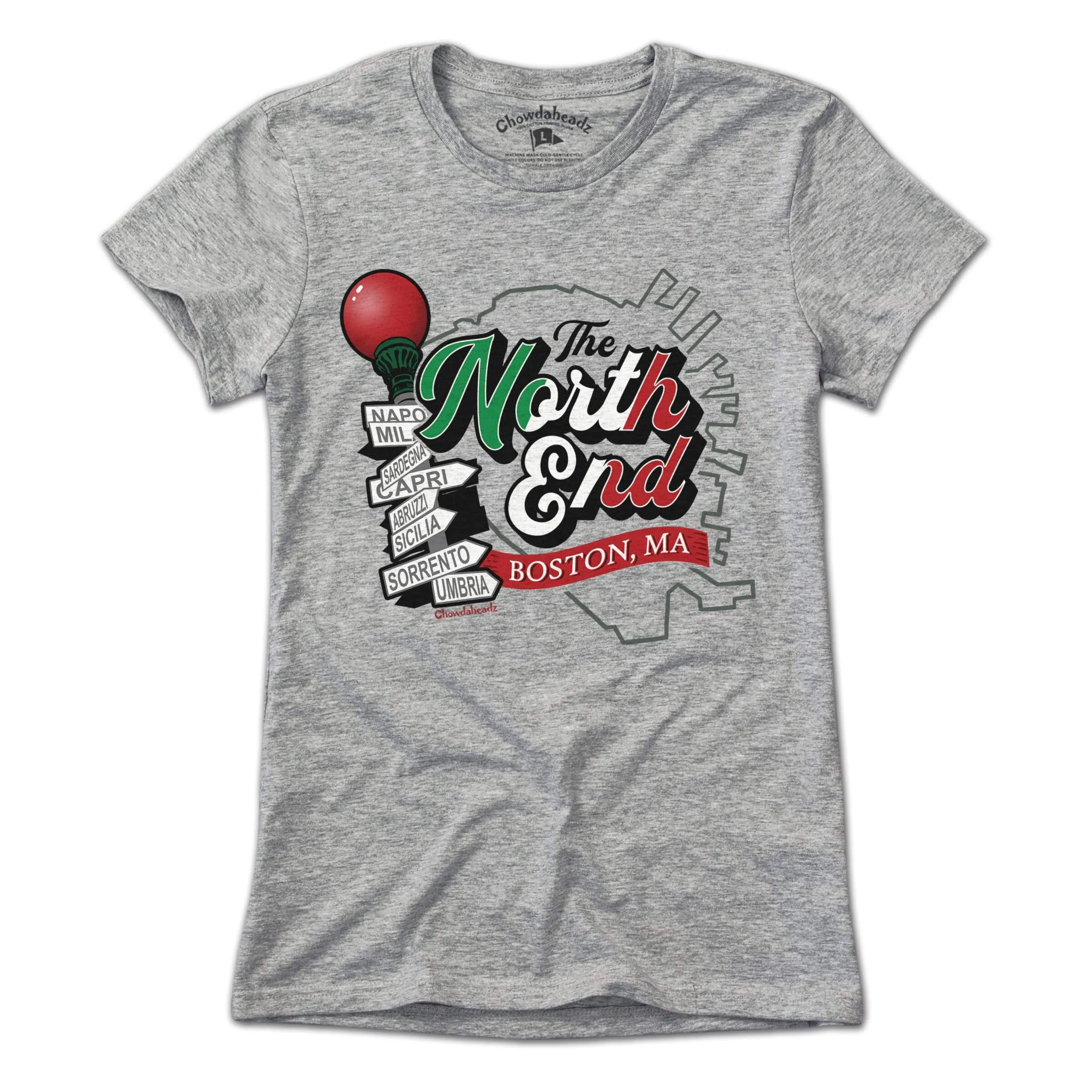 North End Boston, MA T-Shirt