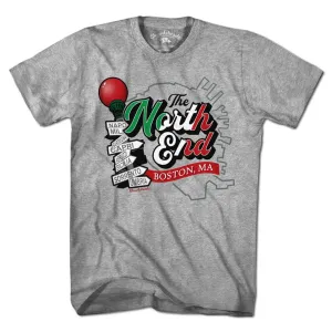 North End Boston, MA T-Shirt