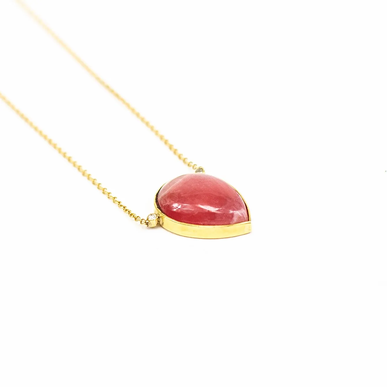 One of a Kind Rhodochrosite Necklace