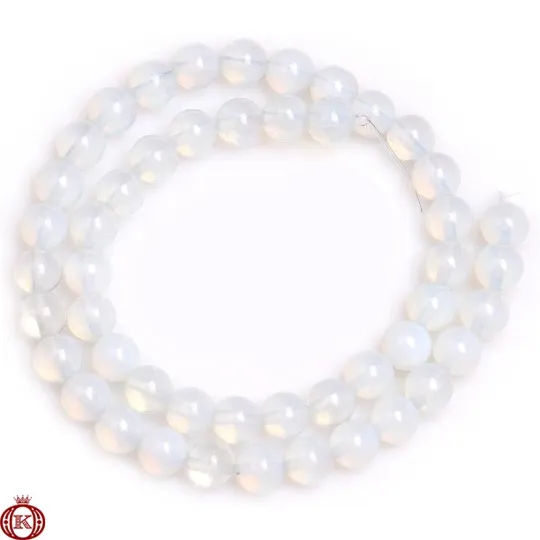 Opalite Beads Smooth Round