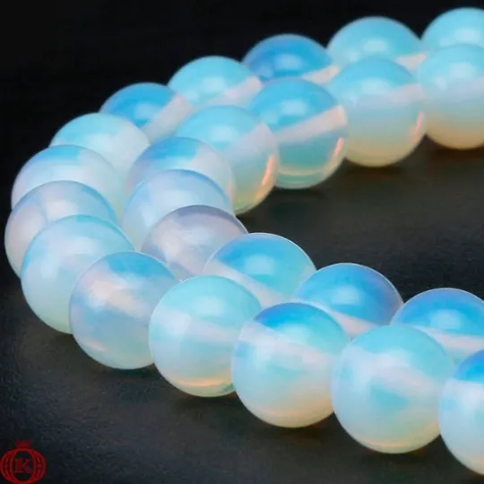 Opalite Beads Smooth Round