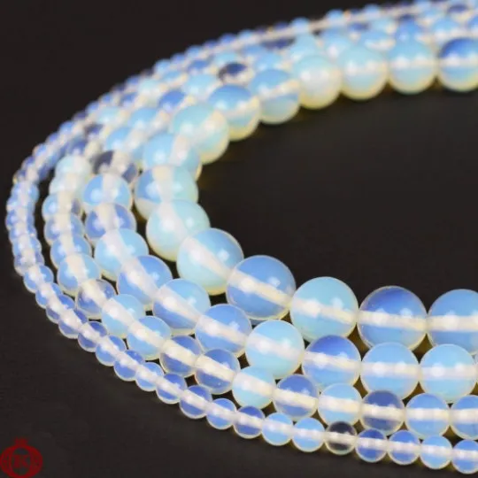 Opalite Beads Smooth Round