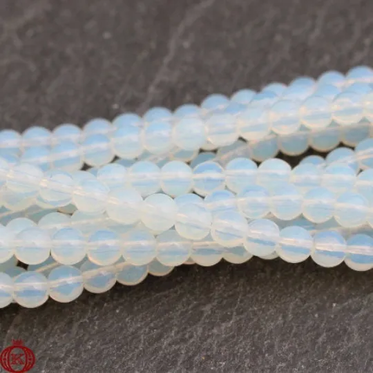 Opalite Beads Smooth Round