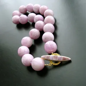 Orchid Kunzite Choker Necklace - Orianne II Necklace