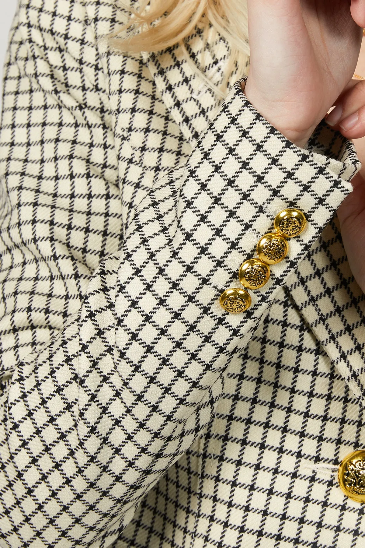 PATCH POCKET DUCHESS BLAZER