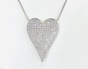 Pave Diamond Necklace