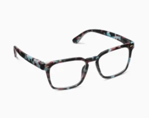 Peepers Jude Blue Light Reading Glasses - Charcoal Horn