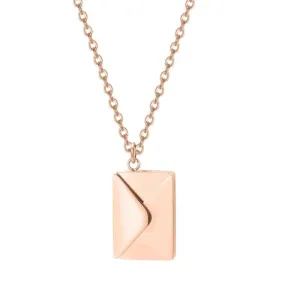 Personalized Envelope Design Necklace