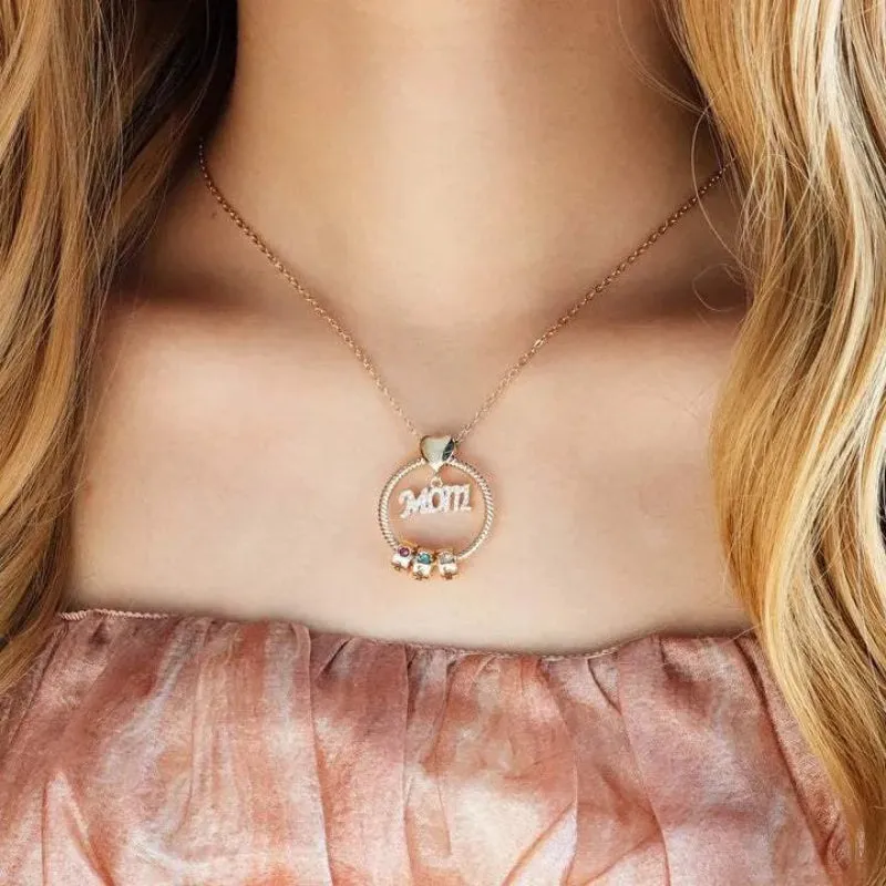 Personalized Necklace Perfect Gift For Mom