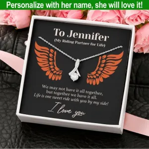 Personalized Sweet Ride Forever Love Necklace