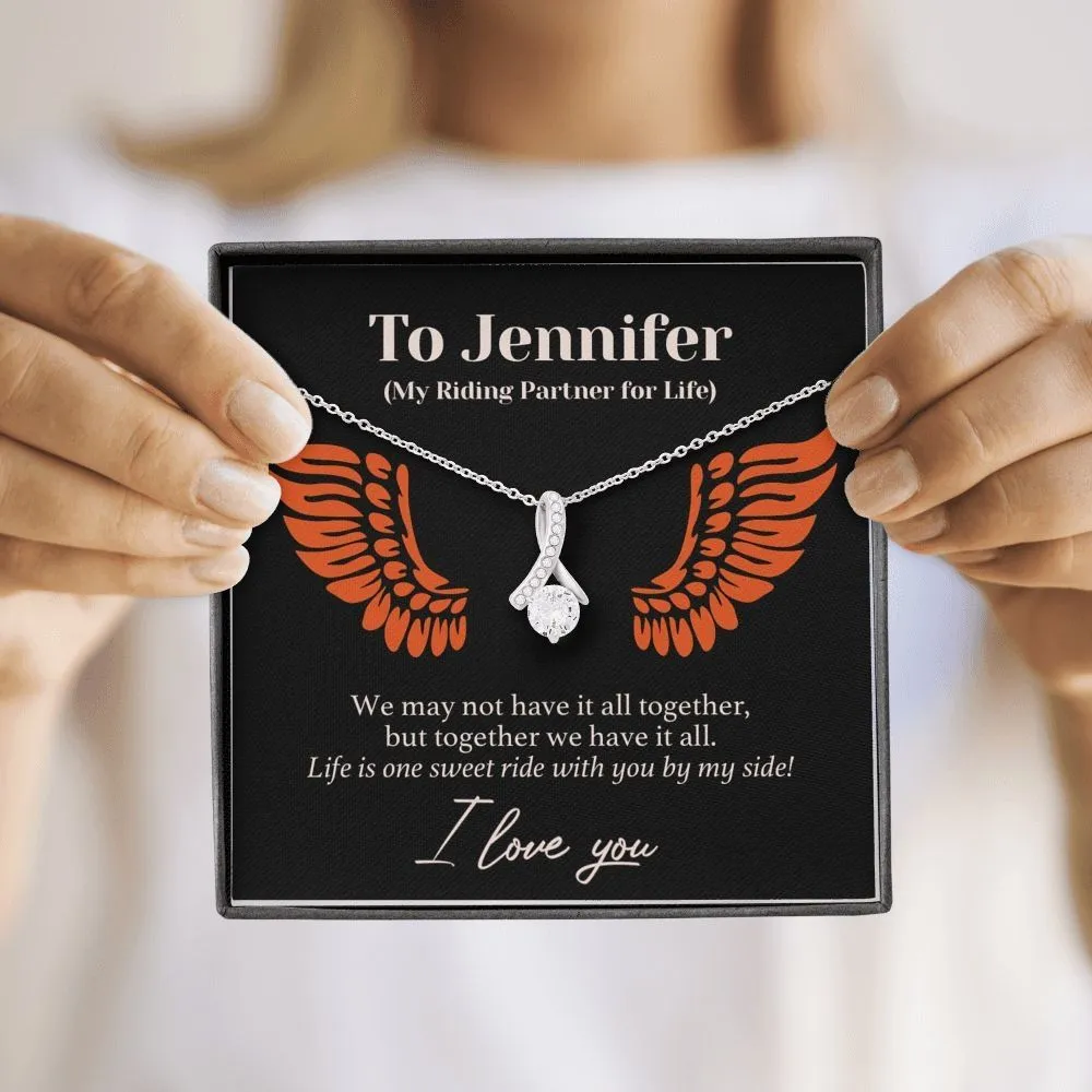 Personalized Sweet Ride Forever Love Necklace