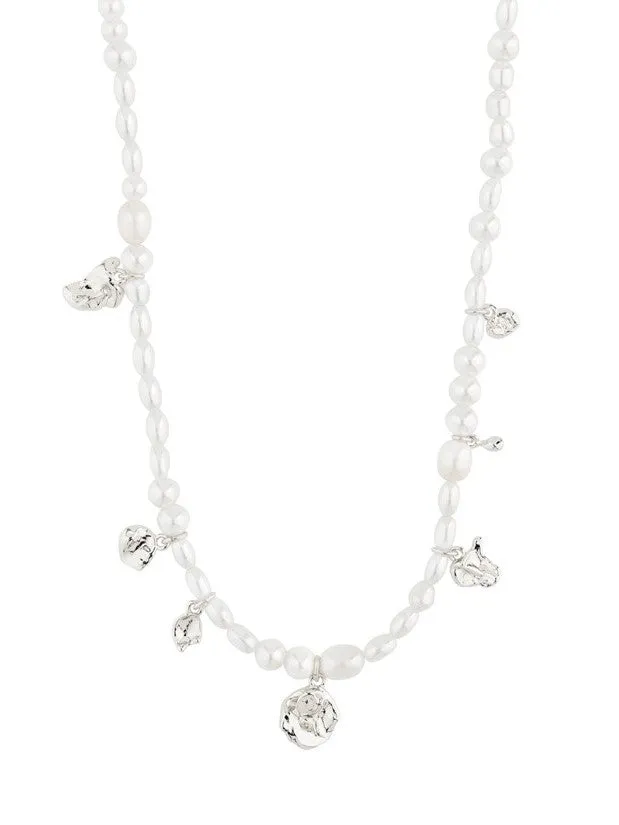 PILGRIM Intent Pearl Charm Necklace