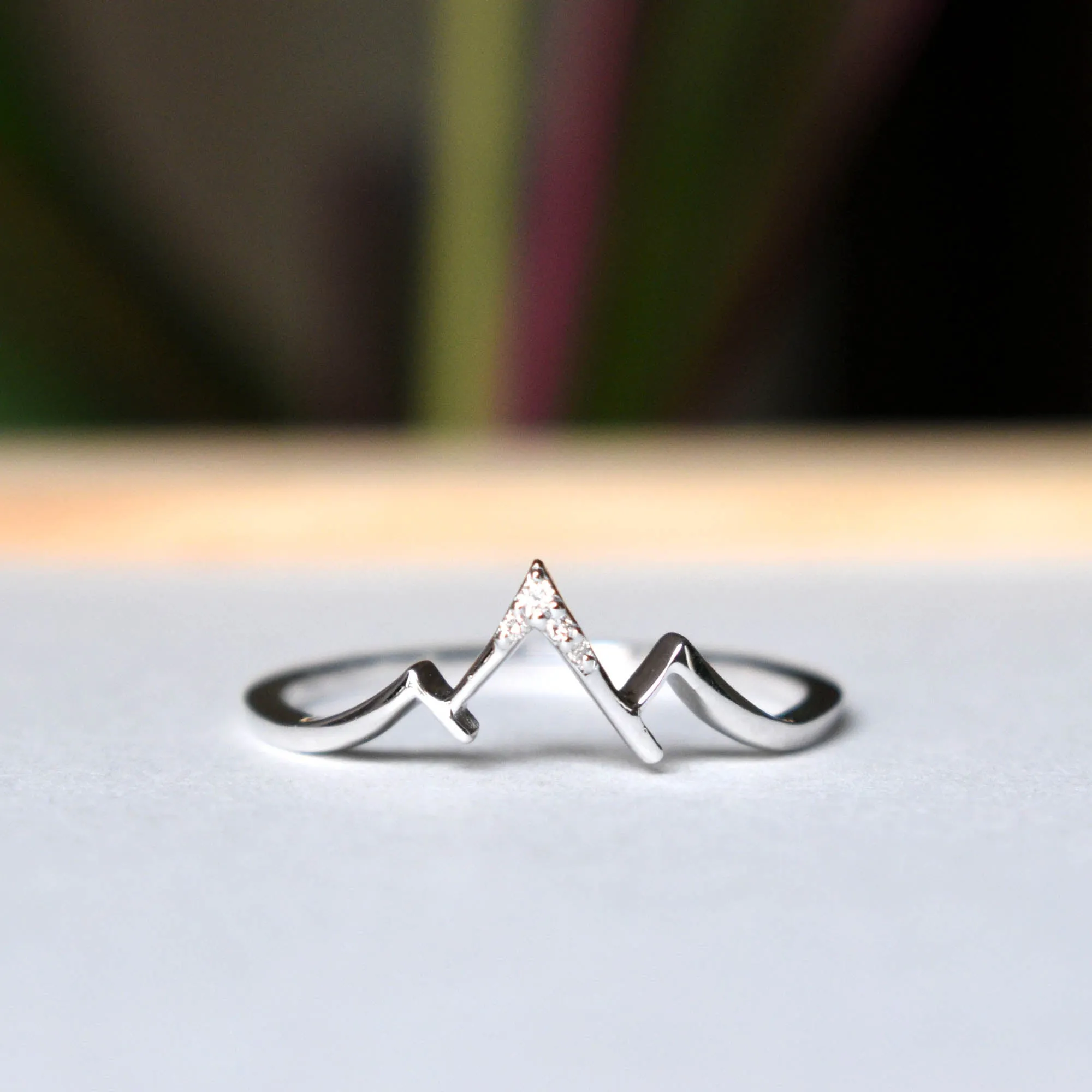 Place of Love - 3 Mountain Peaks Promise Ring