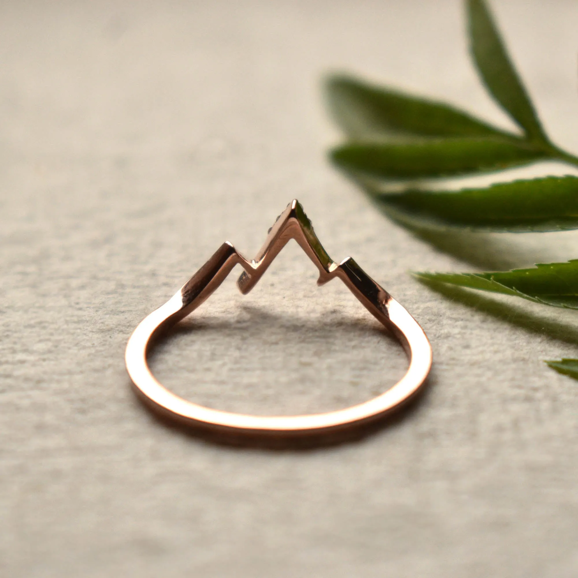 Place of Love - 3 Mountain Peaks Promise Ring