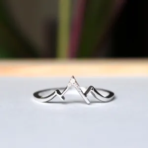Place of Love - 3 Mountain Peaks Promise Ring