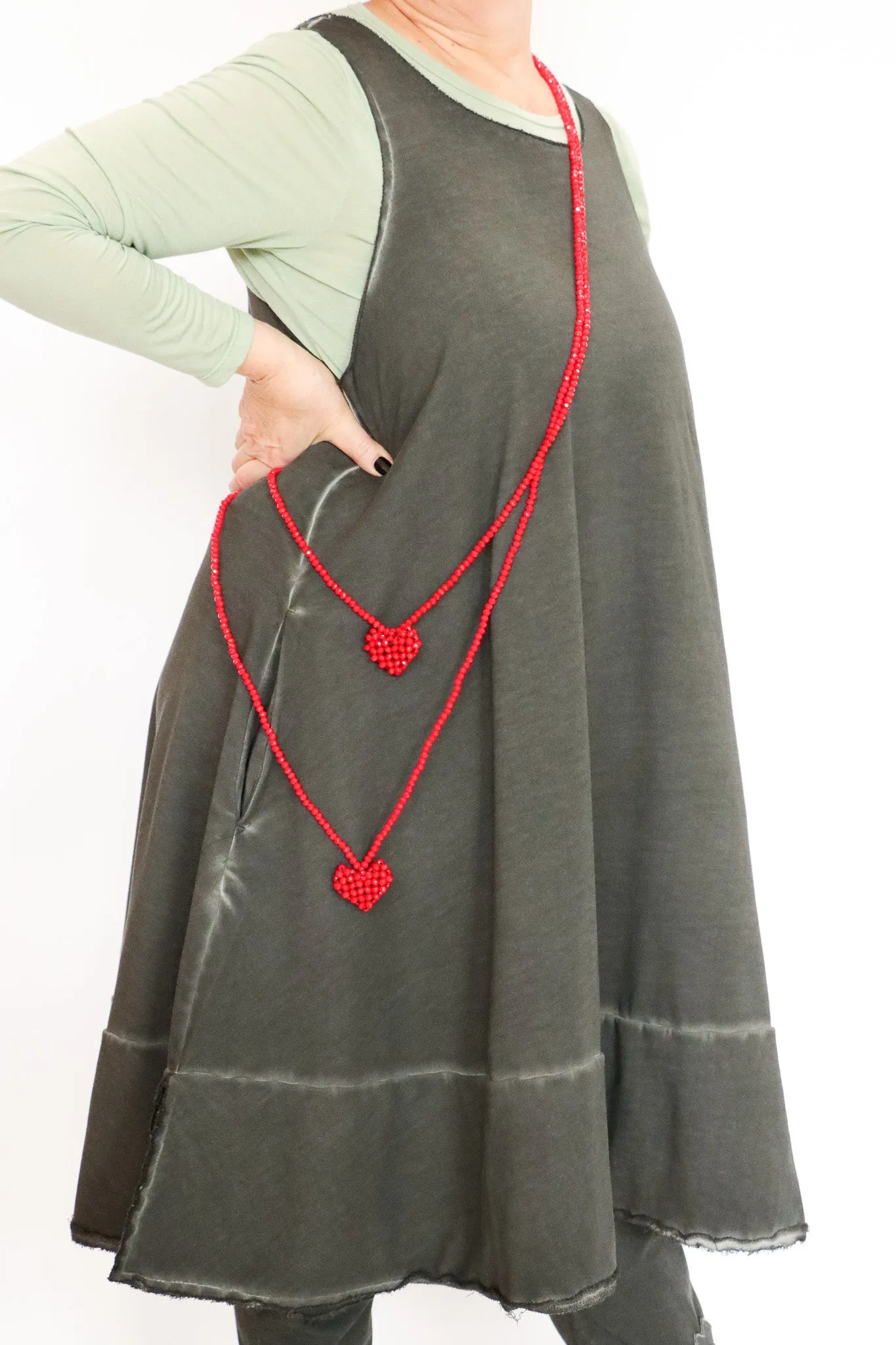PLUSLAVIE PLÜ Across Heart Necklace