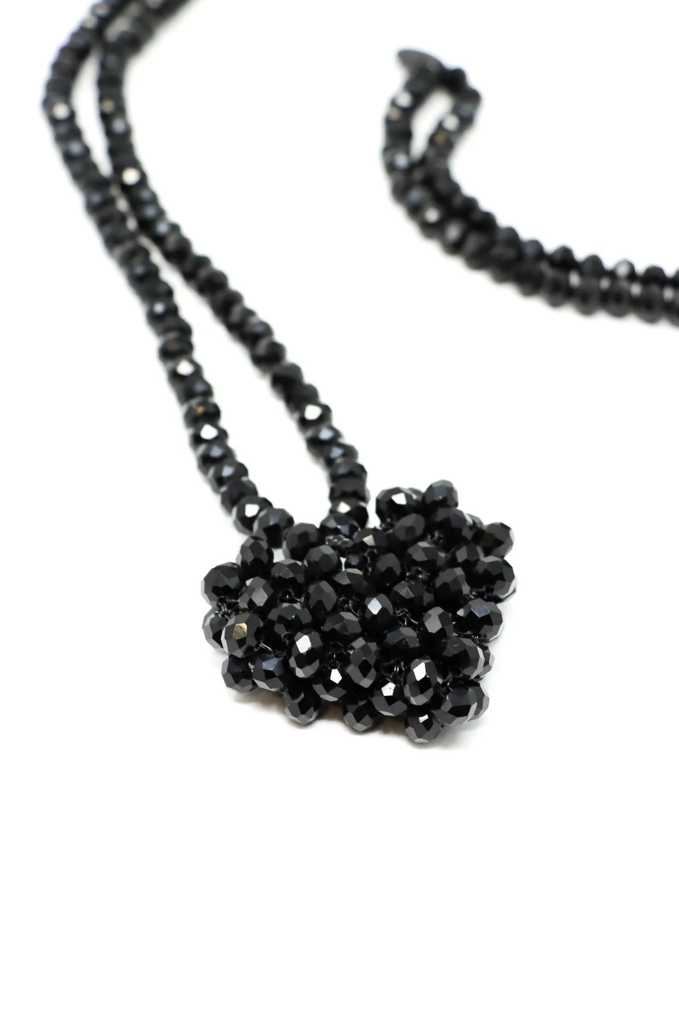 PLUSLAVIE PLÜ Across Long Heart Necklace