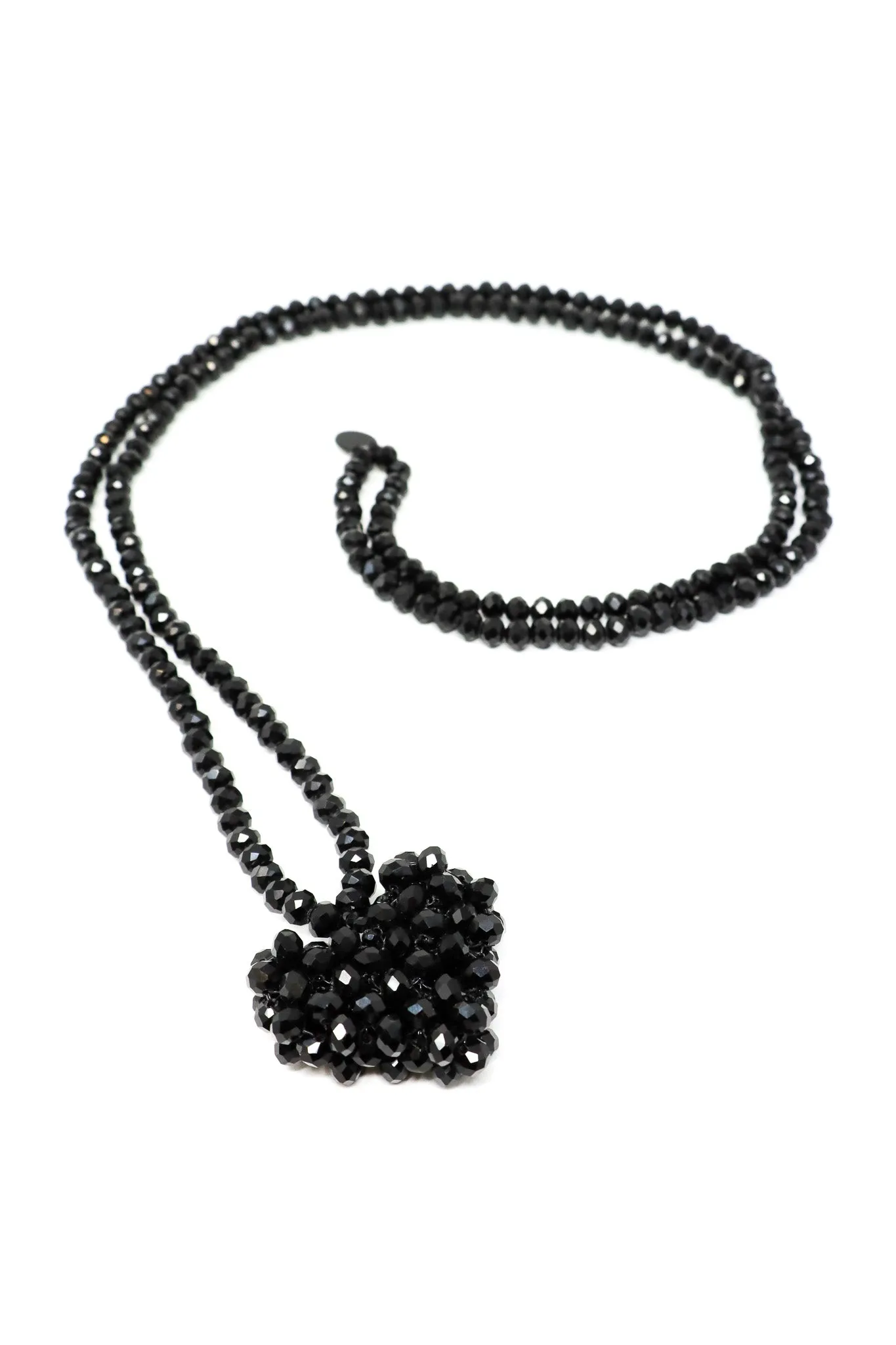 PLUSLAVIE PLÜ Across Long Heart Necklace