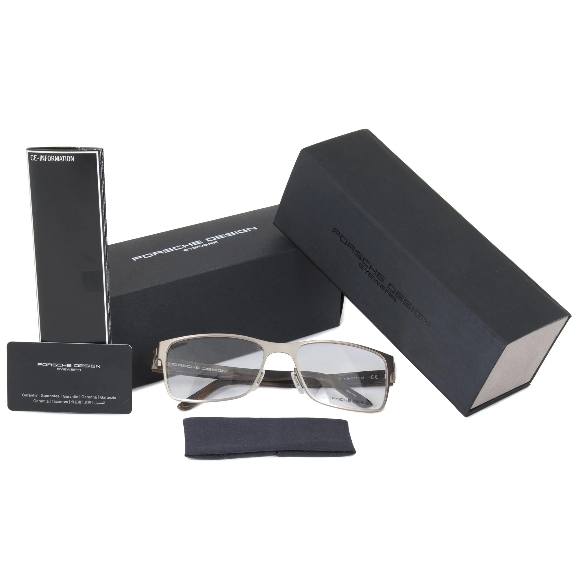 Porsche Design P8248 C Square | Matte Bronze/Havana| Eyeglass Frames