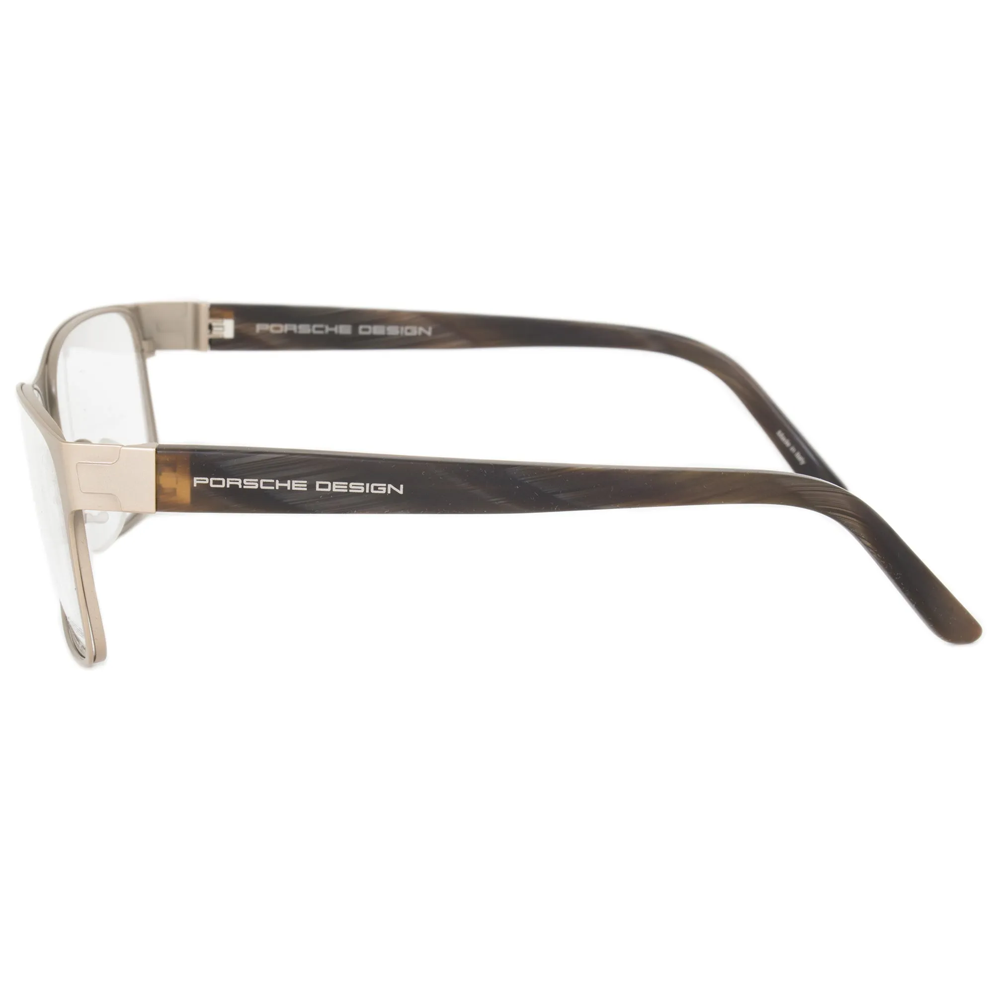 Porsche Design P8248 C Square | Matte Bronze/Havana| Eyeglass Frames
