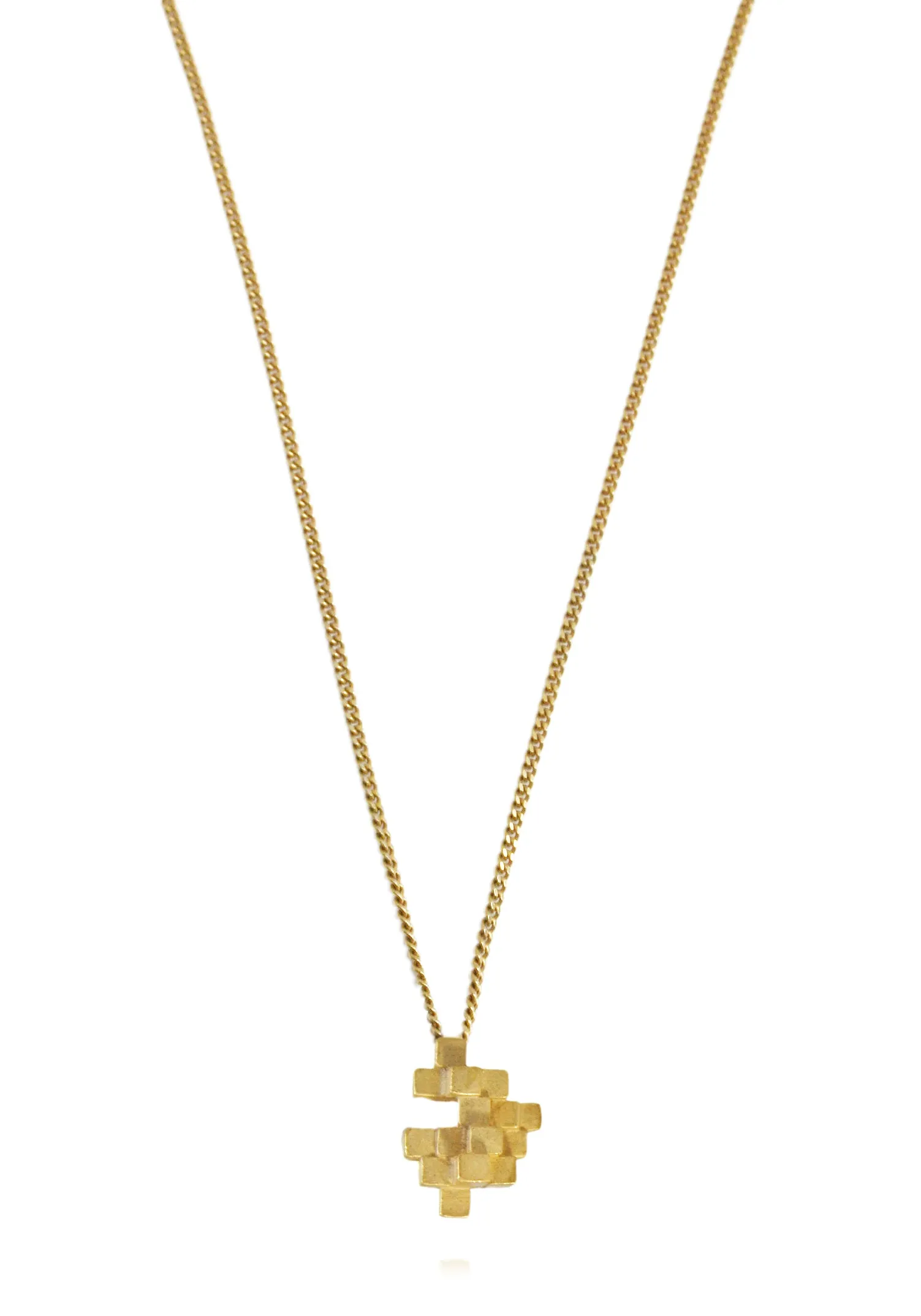 "T" Necklace Petit Gold