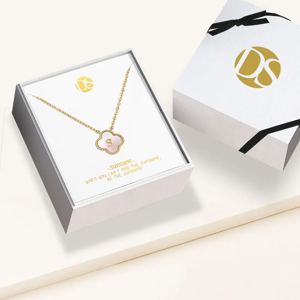 "Unique Blossom" Mother of Pearl Reversible Necklace