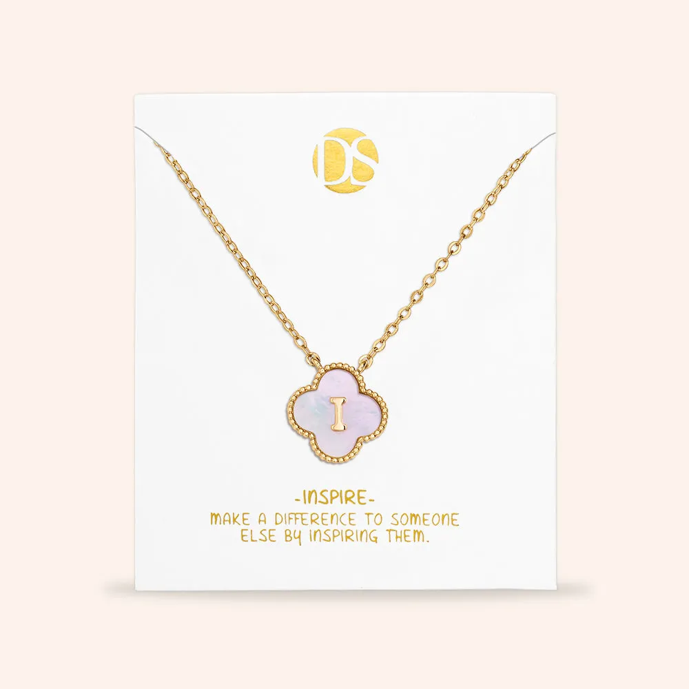 "Unique Blossom" Mother of Pearl Reversible Necklace