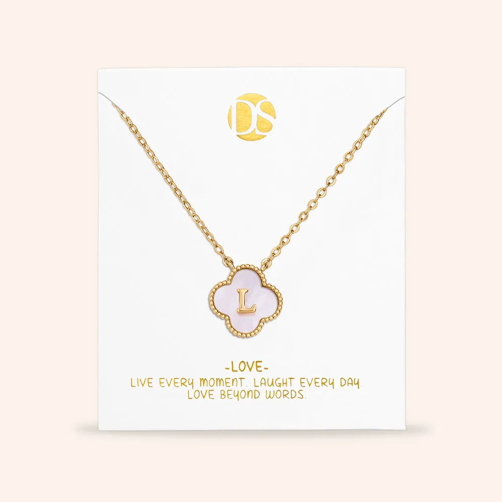 "Unique Blossom" Mother of Pearl Reversible Necklace