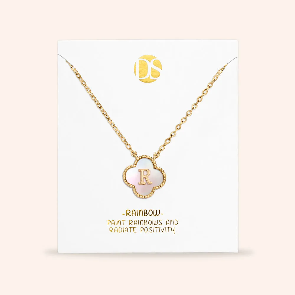 "Unique Blossom" Mother of Pearl Reversible Necklace