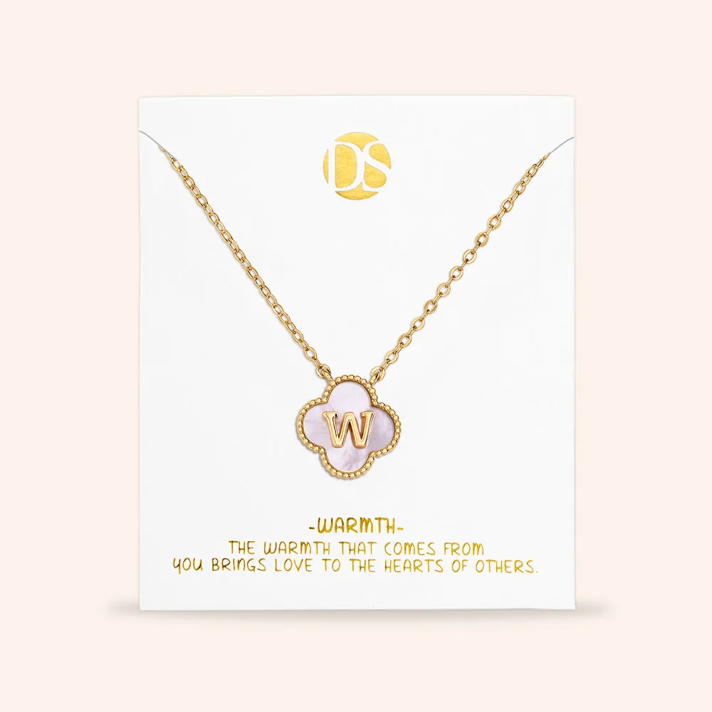 "Unique Blossom" Mother of Pearl Reversible Necklace