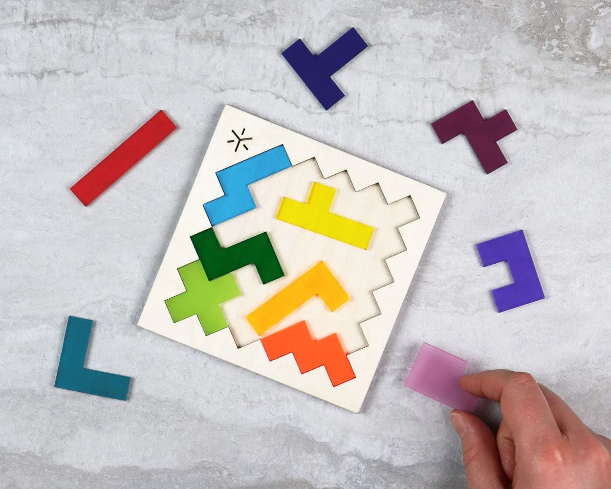 Rainbow Pentomino Puzzle