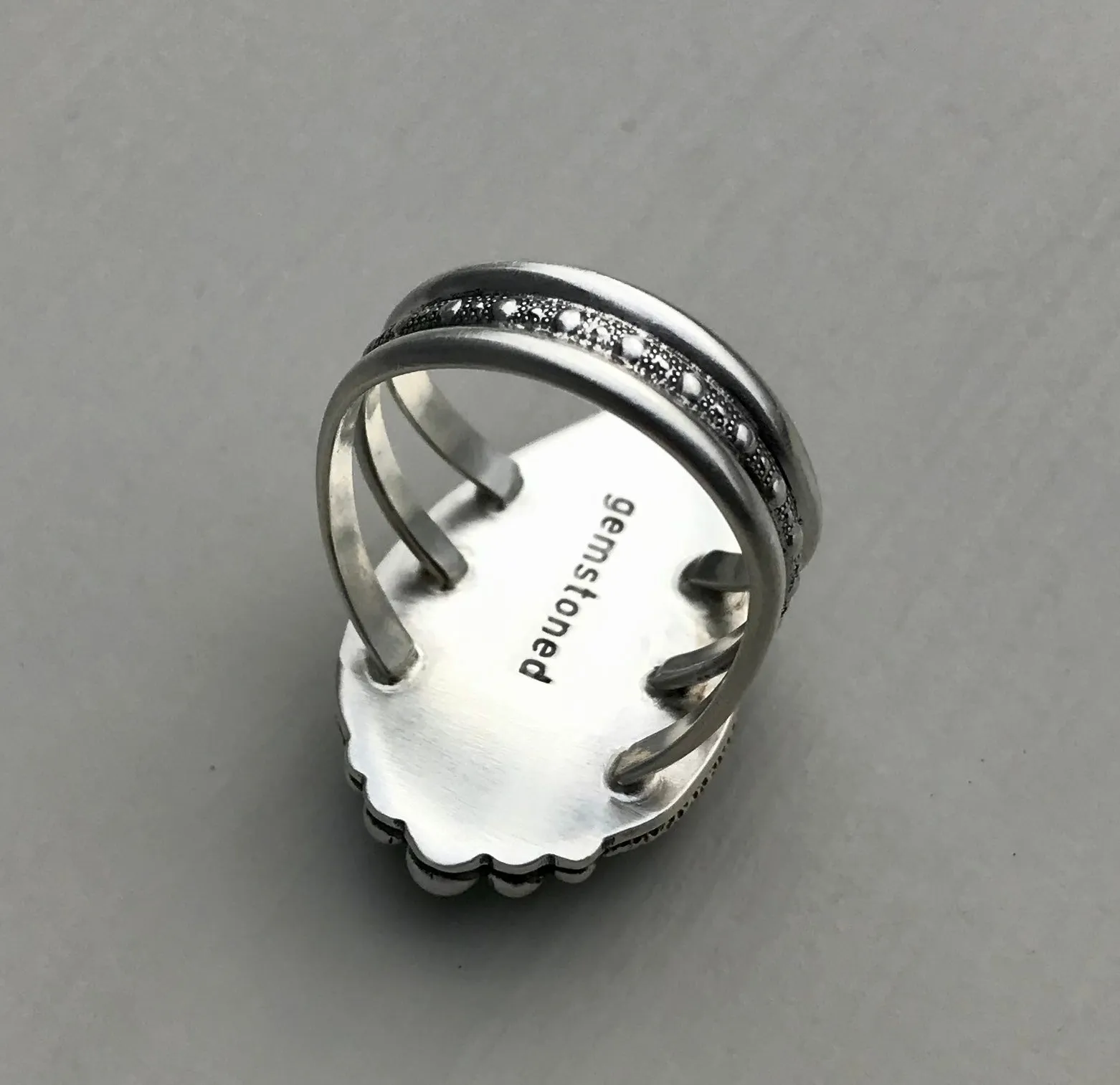 RESERVED: Larimar Ring