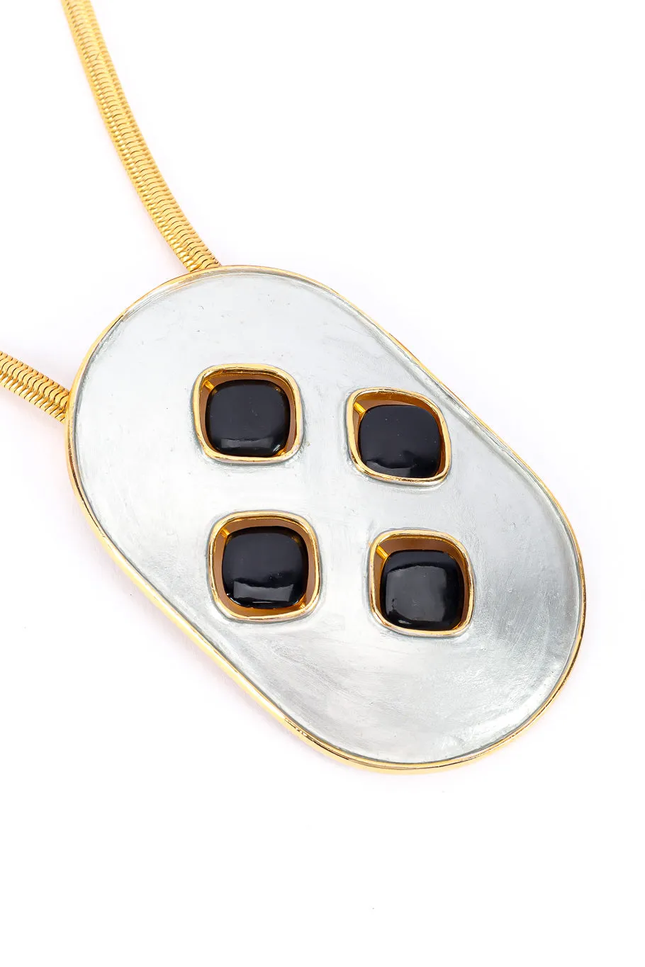 Revolving Charm Pendant Necklace