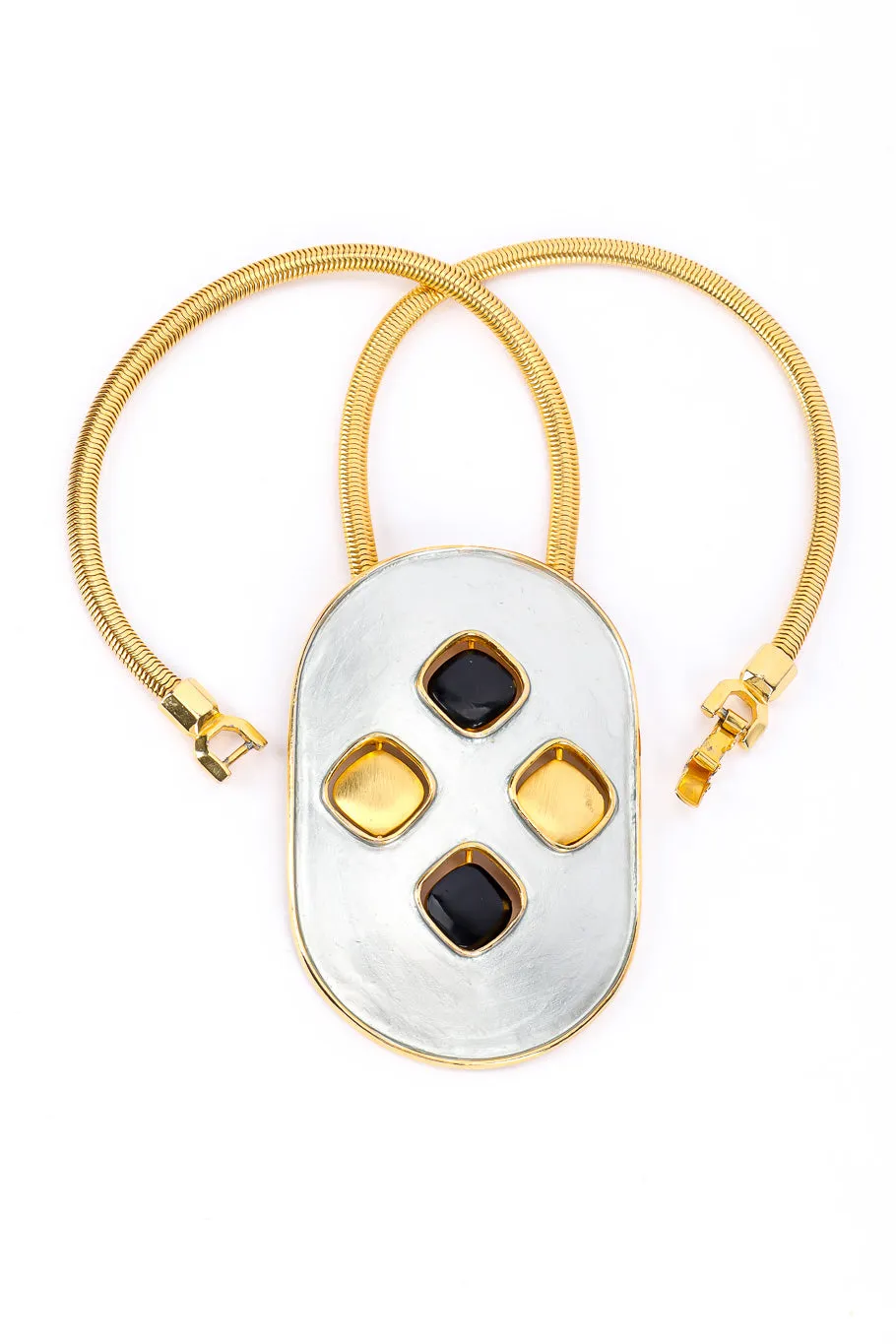 Revolving Charm Pendant Necklace