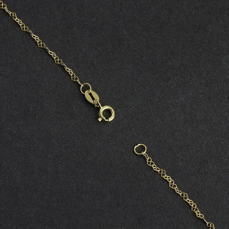 Romantic Love Heart Design Chain Necklace