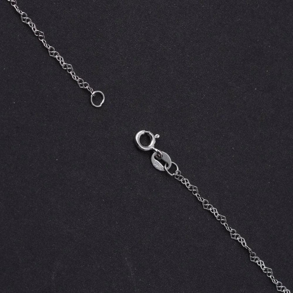 Romantic Love Heart Design Chain Necklace
