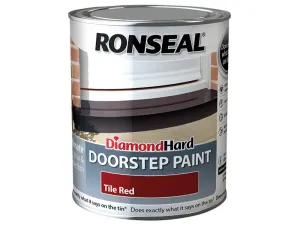 Ronseal Diamond Hard Doorstep Paint Tile Red 750Ml