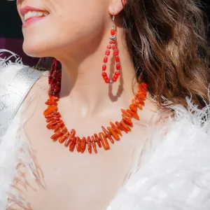 Rust Spinney Coral Necklace
