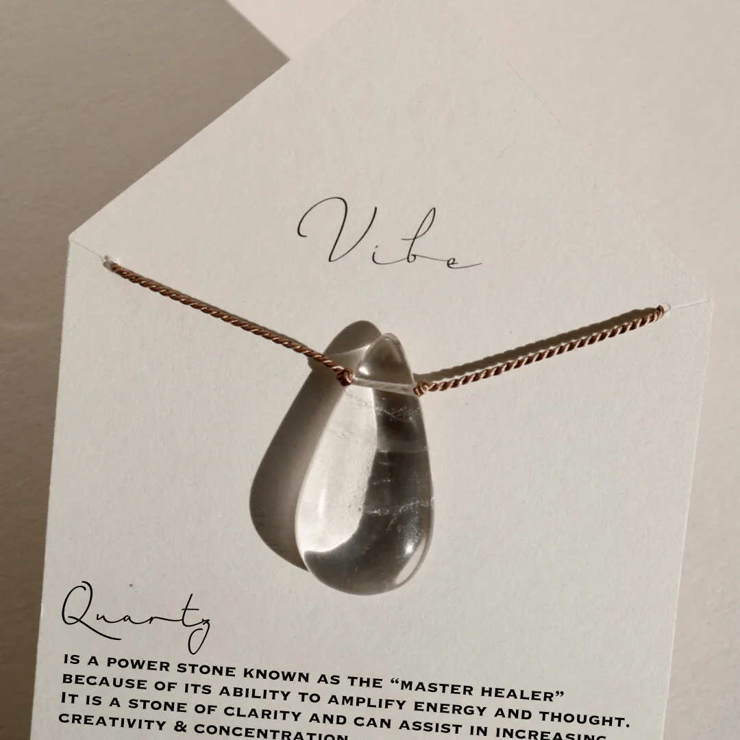 RUTILE QUARTZ NECKLACE